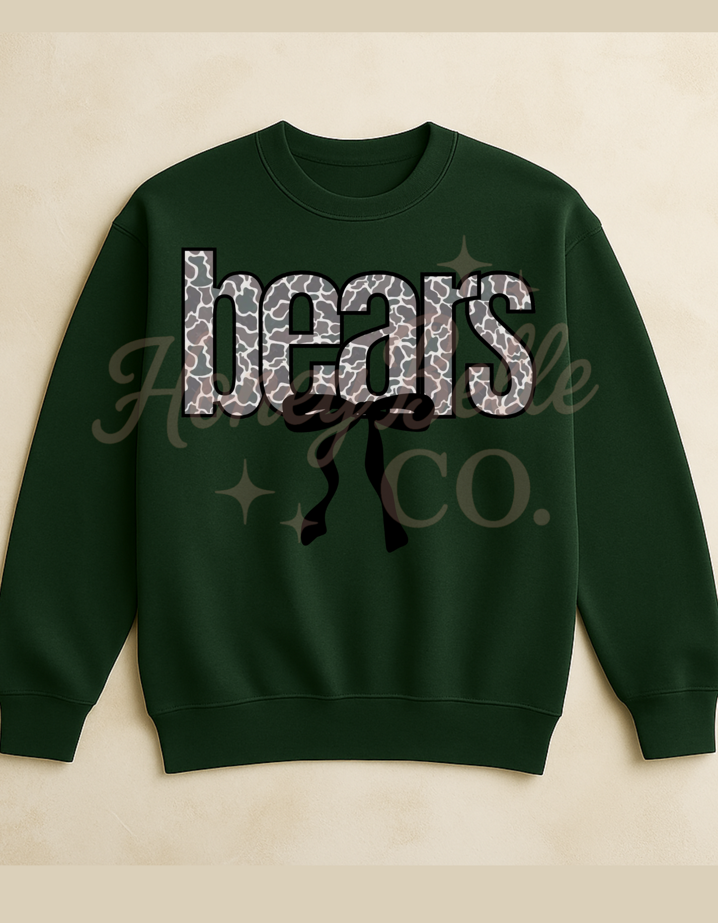BEARS - COQUETTE BOW CAMO