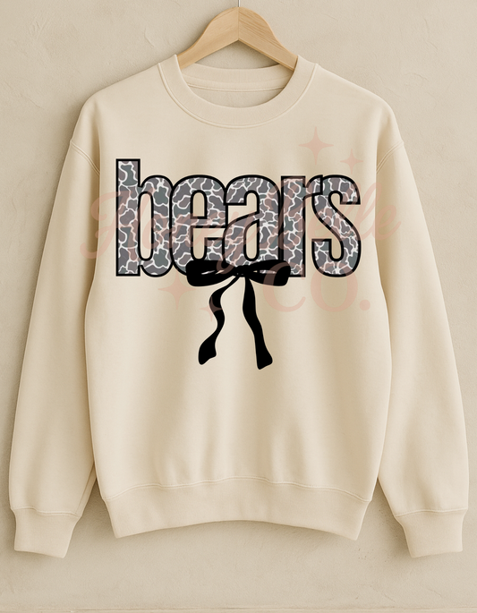 BEARS - COQUETTE BOW CAMO