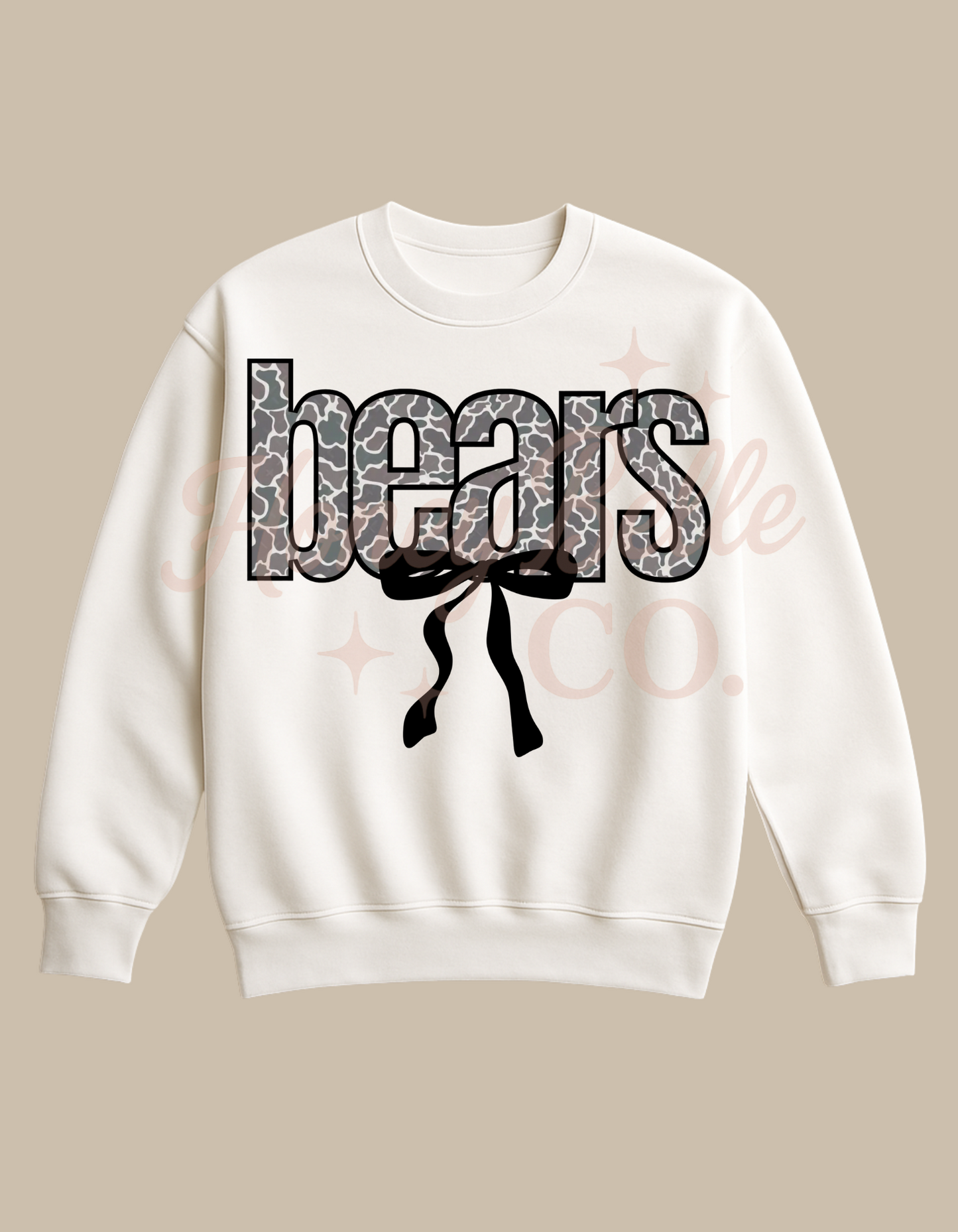 BEARS - COQUETTE BOW CAMO