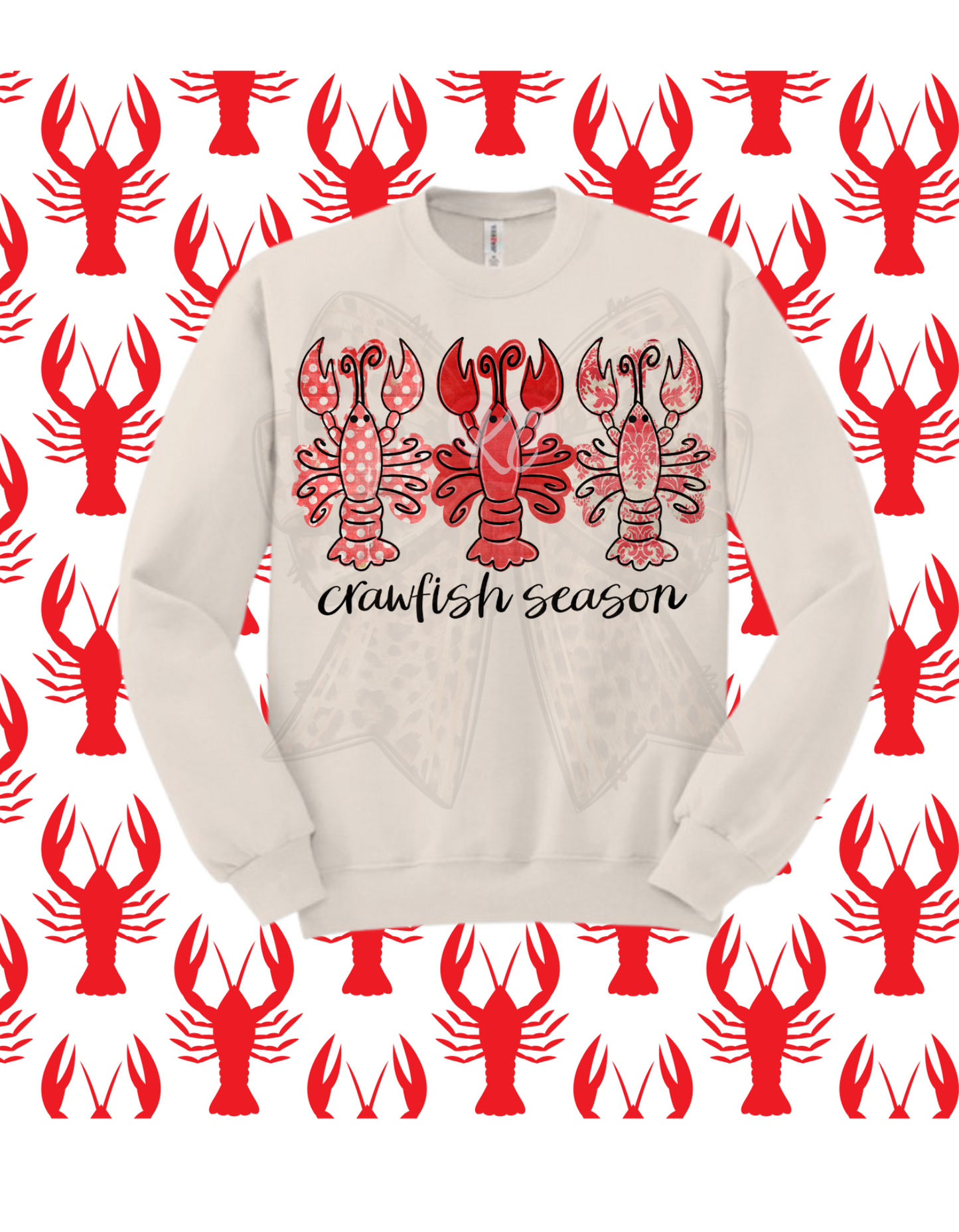 CRAWFISH SEASON - CREWNECK