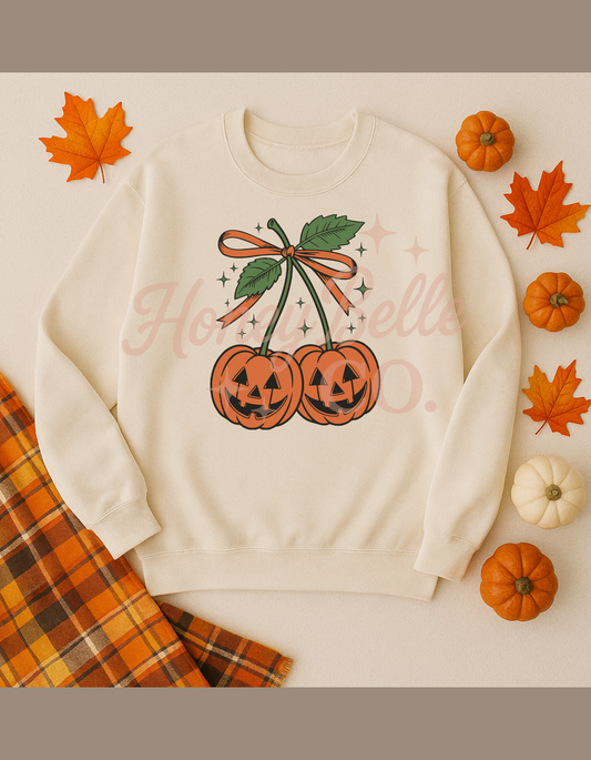 Cherry Pumpkin Crewneck