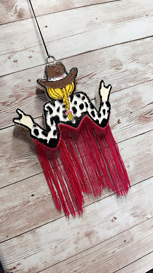 COWGIRL - STRAWBERRY LEATHER