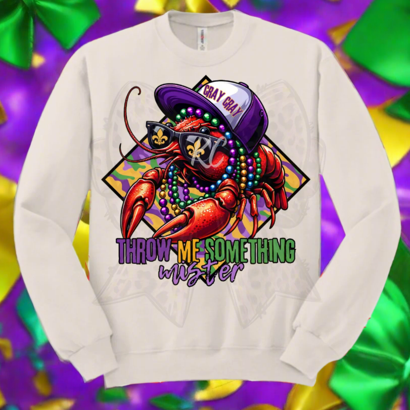 THROW ME SOMETHING MISTER - CREWNECK
